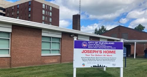 Joseph & Mary's Home featured on front page of The Plain Dealer