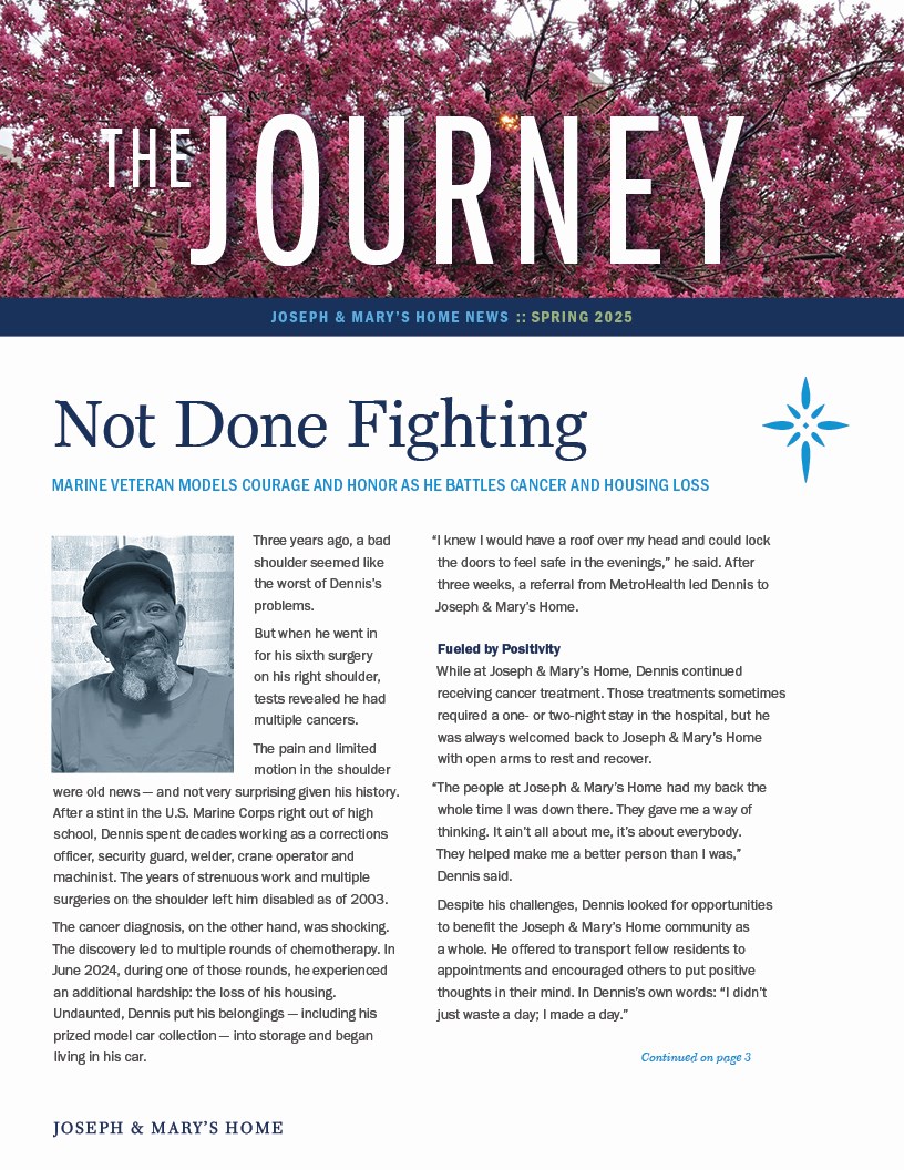 Joseph & Mary's Home newsletter highlights 2024 outcomes, resident stories and more