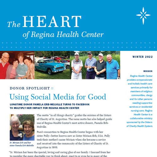The Heart of Regina Health Center: Donor spotlight focuses on using social media to multiply giving impact