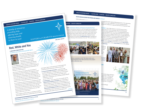 News from the health system and ministries: Red, white and you