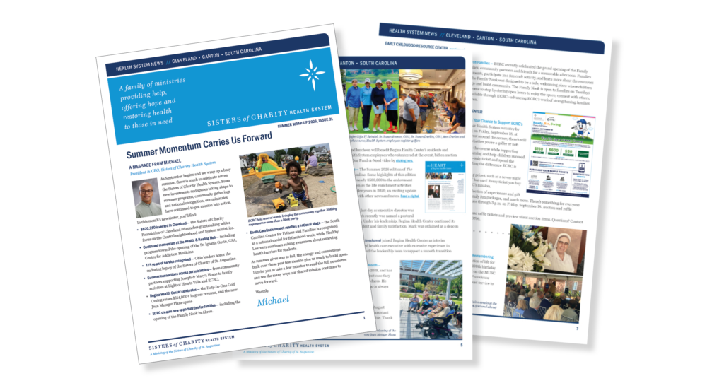 News from the Health System and Ministries: Summer Momentum Carries Us Forward